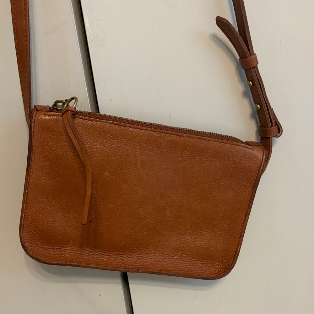 Madewell Brown Leather Crossbody - Picture 2 of 4
